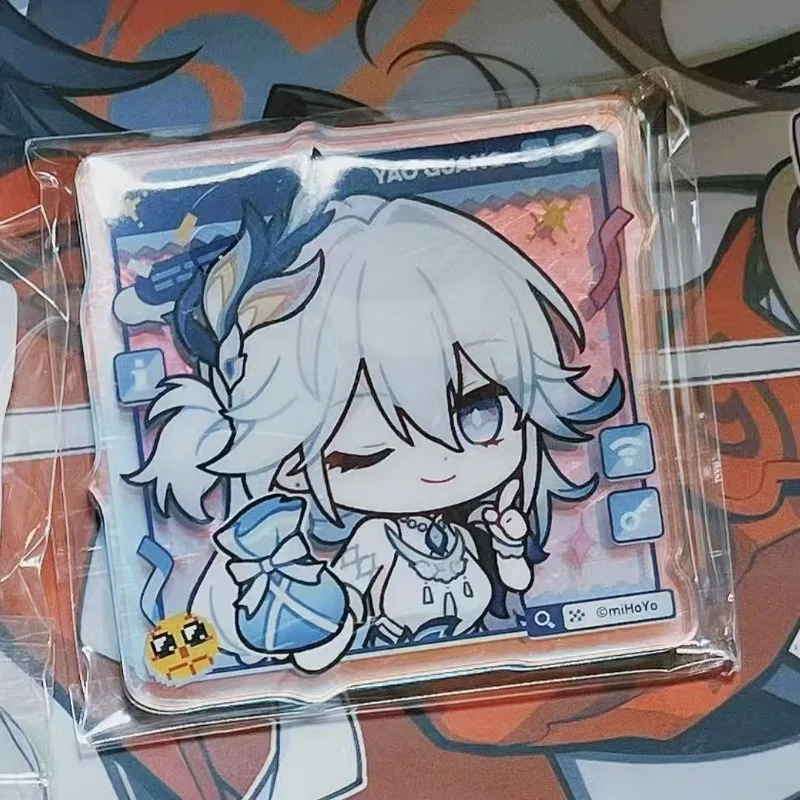 Star Rail Refrigerator Magne Series Peripherals Figure Ashveil Sparxie Yao Guang Acrylic Refrigerators Decoration Ornament