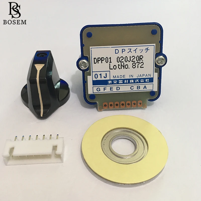 DPP DPN 01H 02H 03H 01N 02N 03N 01J 02J 03J 01L 02L 03L 01S 02S Digital Code Switch For Mode/Rapid/Spindle/Feedrate Override