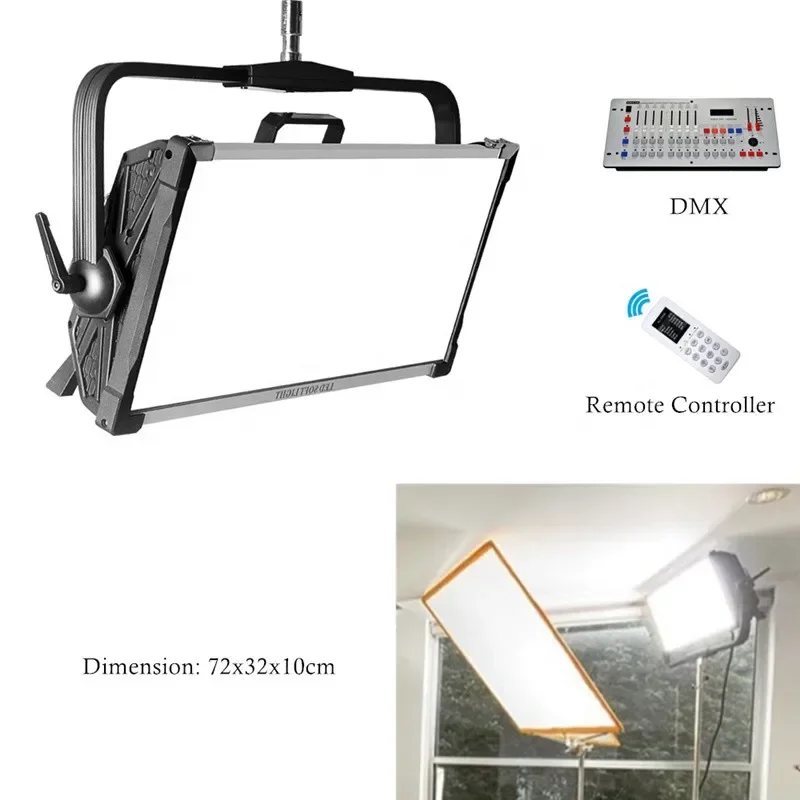 Film Lighting 300W AI-3000BI Bi-color LED Panel Video  Photographic Studio  photo studio soft box photography