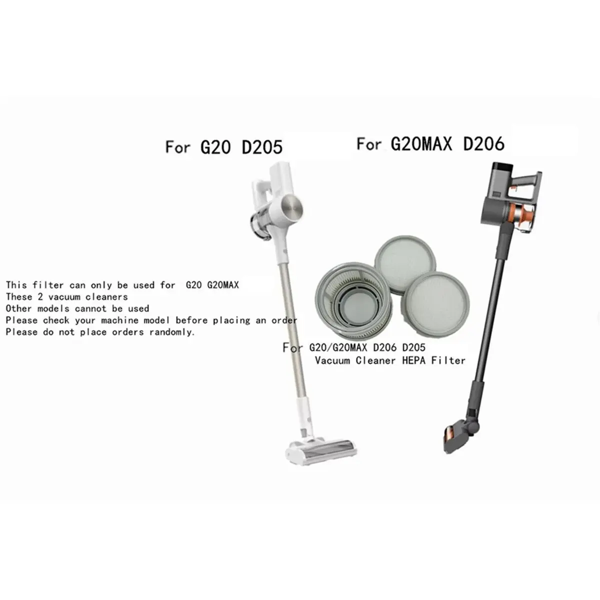 

Запасные части для ручного пылесоса G20 / G20 Max: предфильтр, постфильтр, HEPA-фильтр