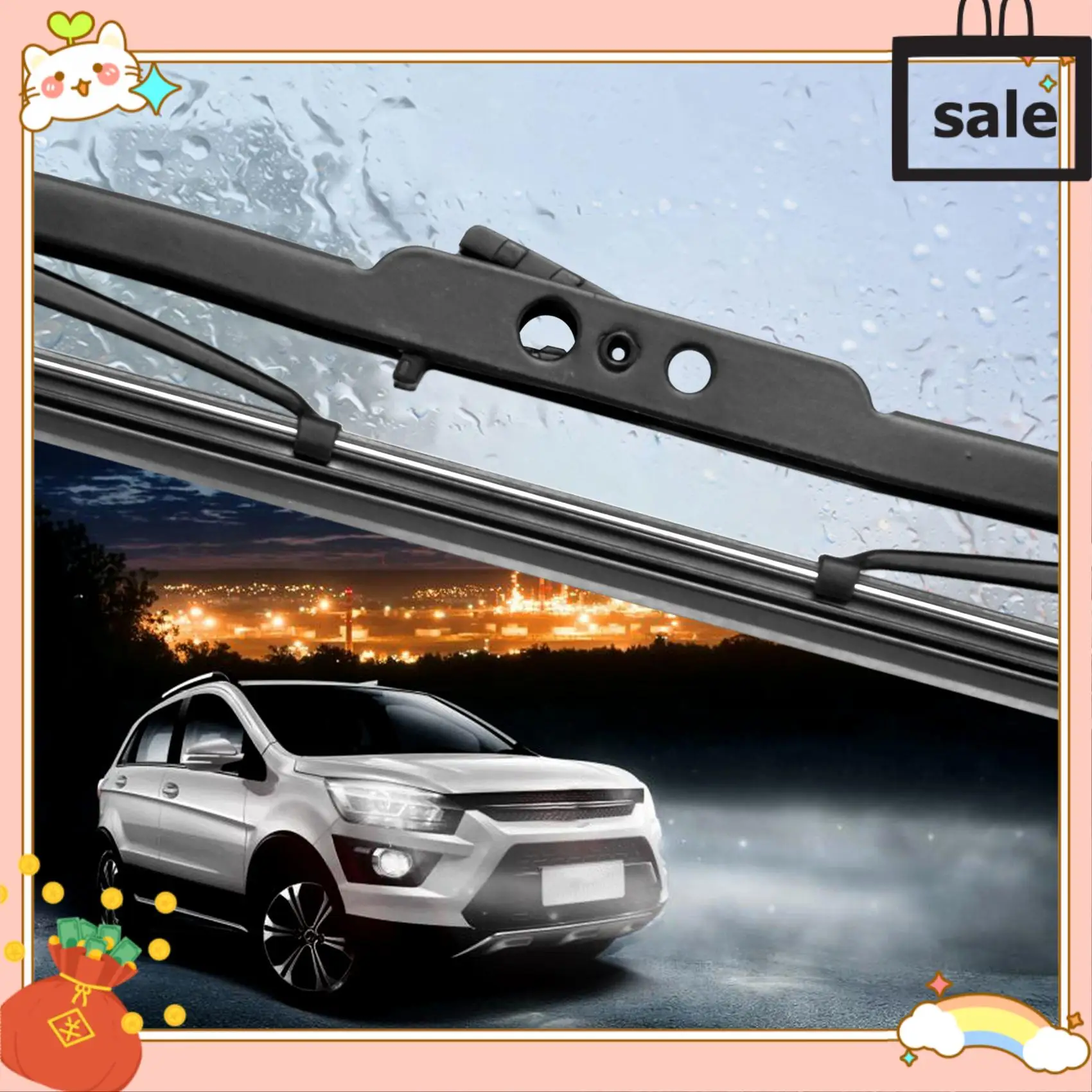 

NEW-1 Set DC12V 30W Universal UTV Electric Windshield Wiper Motor Kit Wiper Assembly For Polaris Ranger RZR 900 Honda