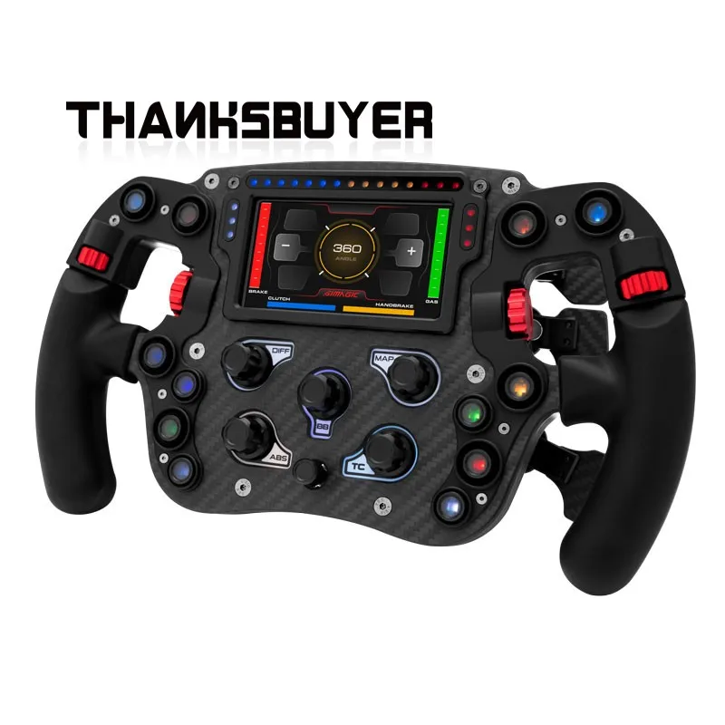 For Simagic FX PRO Formula Steering Wheel Carbon Fiber SIM Racing Steering Wheel with 4.3\