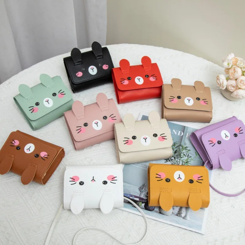 حقائب يد صغيرة للأطفال رائجة البيع الأميرة طفل الفتيات بولي Leather جلد صغير الكتف حقائب كروسبودي لطيف الاطفال محفظة نسائية للعملات المعدنية المحفظة #2