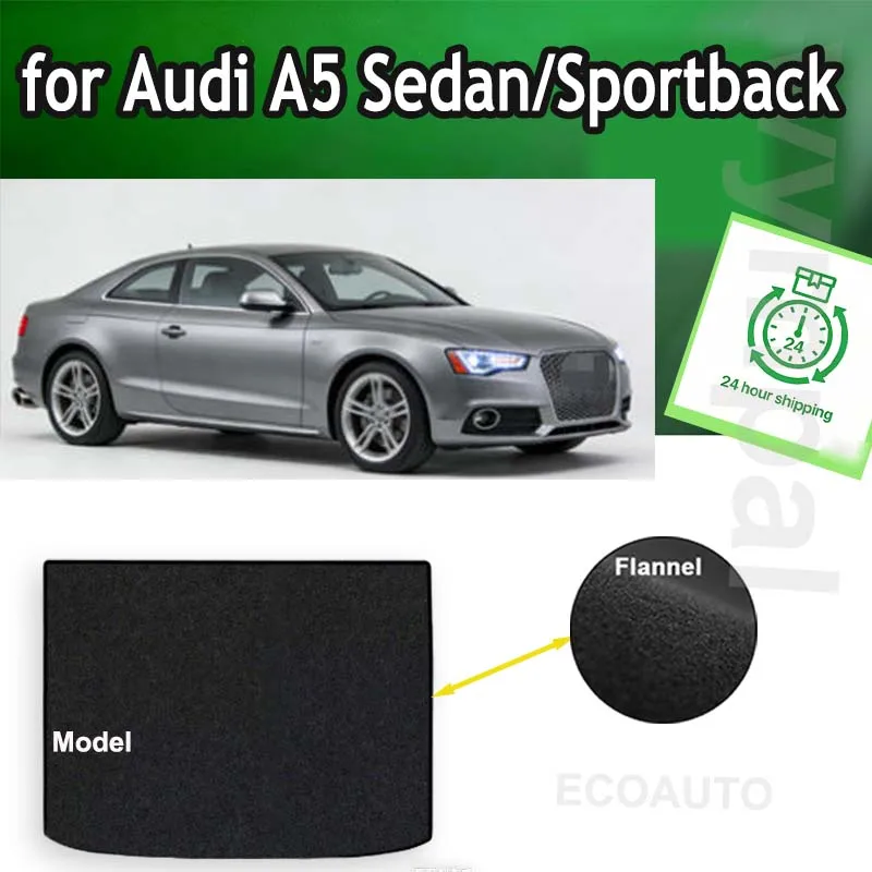 

Коврики в багажник TREADFIT для Audi A5 Sedan/Sportback Коврик-вкладыш в багажник для моделей 2012-2016 годов