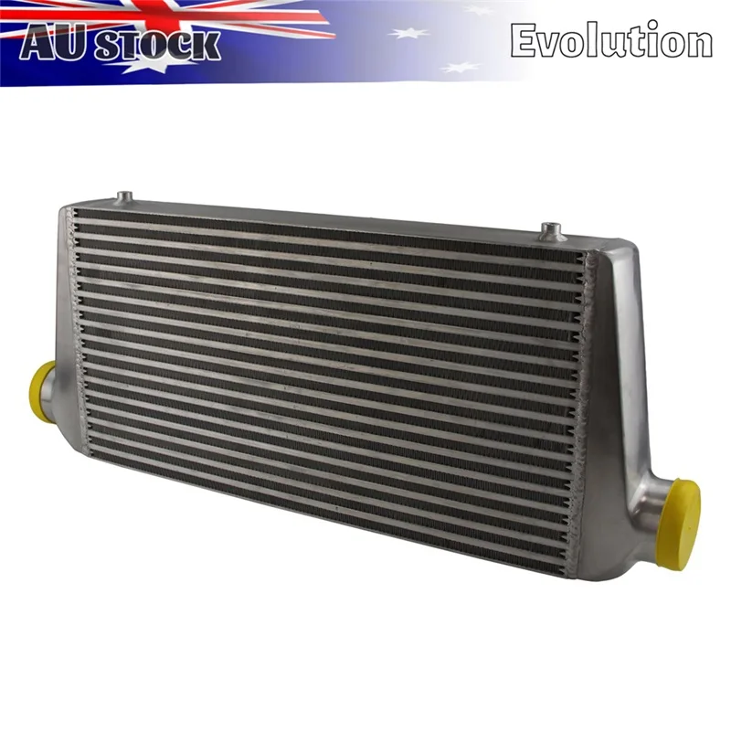 Upgrade Universal Aluminum Front Mount Intercooler 600x300x76mm 3