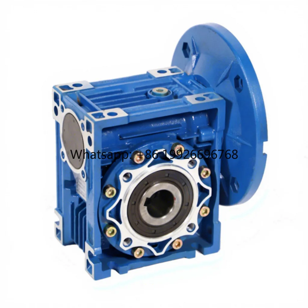 Aluminum Alloy Worm Gearbox Wheel Worm Gear Box Motor Transmission Worm Speed Reducer