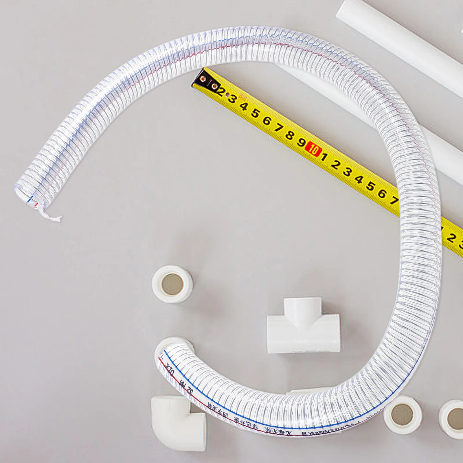 

Шланг ПВХ армированный стальной проволокой, гибкий, усиленный, для тяжелых условий эксплуатации, промышленный, сельскохозяйственный, для всасывания воды и масла, дренажный шланг