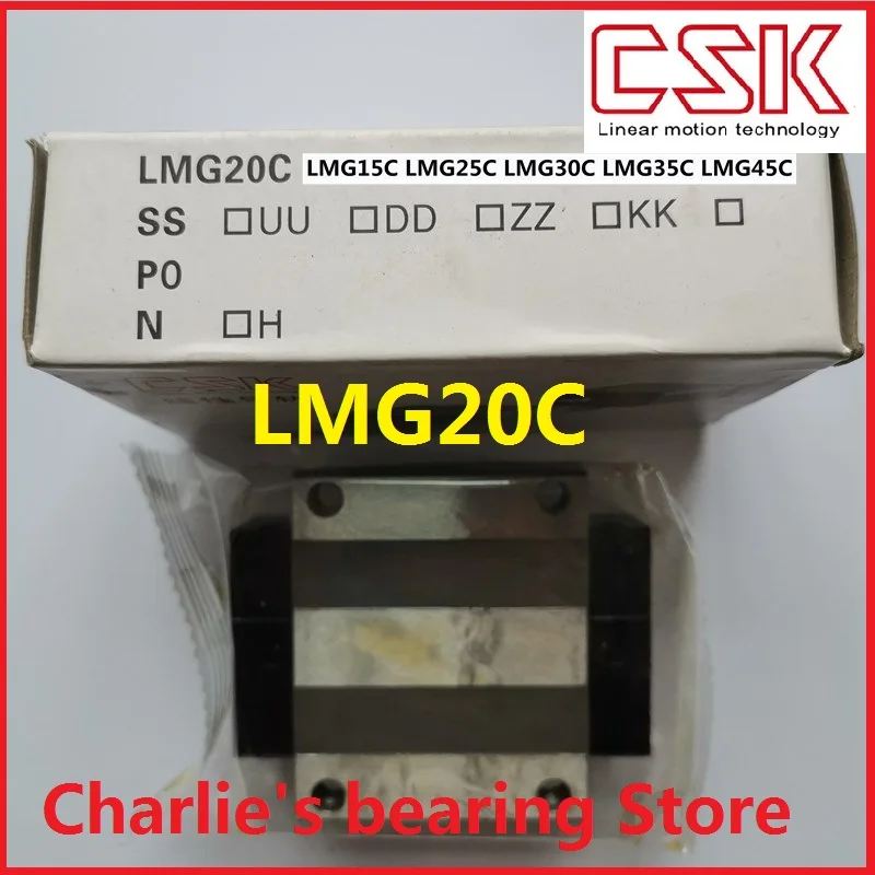 

1pc 100% brand new original genuine taiwan CSK linear guide block LMG20C