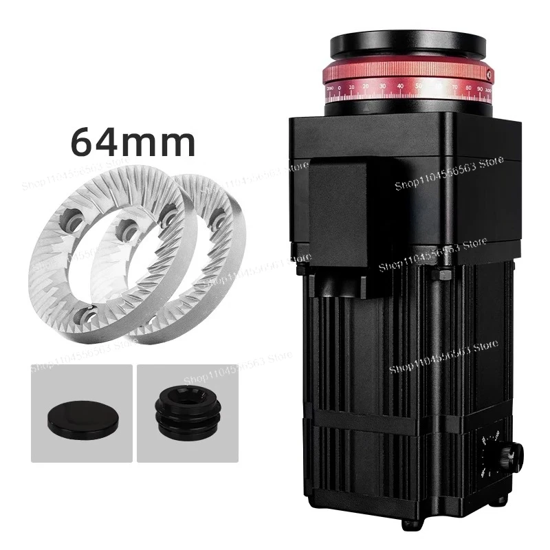 Electric Coffee Grinder Small Household Commercial Coffee Mill Fineness Adjustment 110-220V For Espresso Grinder