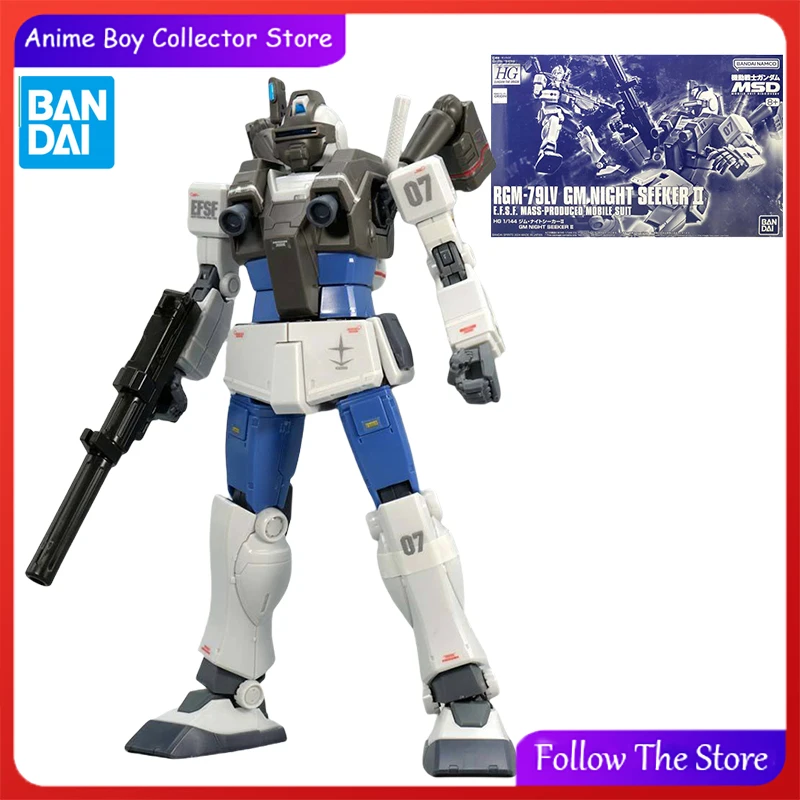 Bandai PB Model Kit HG 1/144 GTO RGM-79LV GM NIGHT SEEKER 2 Action Figure MASS PRODUCED Mobile Suit  Anime Figure Ornaments