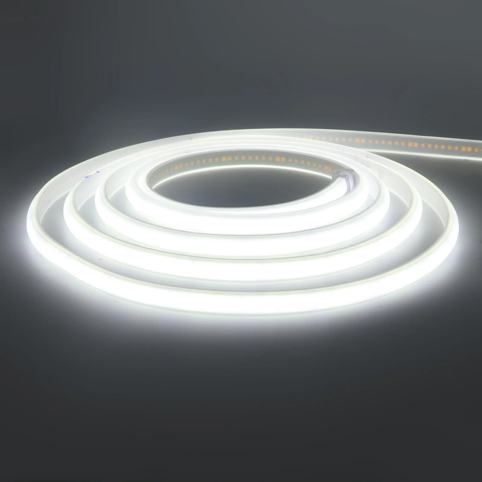 220V COB Strip Wit/Rood/Ijsblauw/Roze/Geel/Paars Waterdichte Home Decor Outdoor lamp Flexibele LED Neon Lint Licht