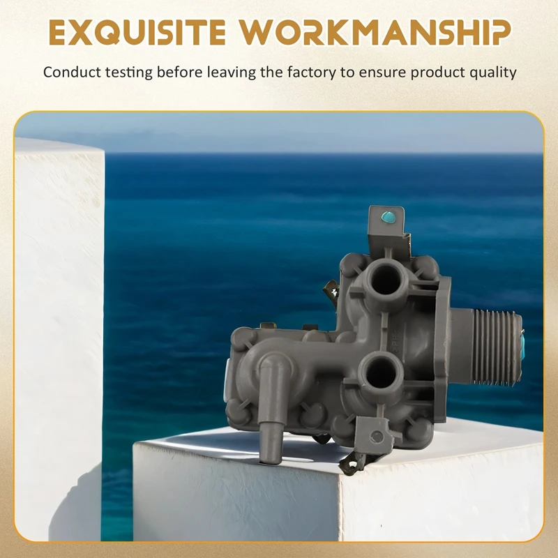 ABGR-For XQG62-L703 C XQG65-L903S Sanyo Washer Water Inlet Valve Solenoid KWV-305V-C Replacement Parts