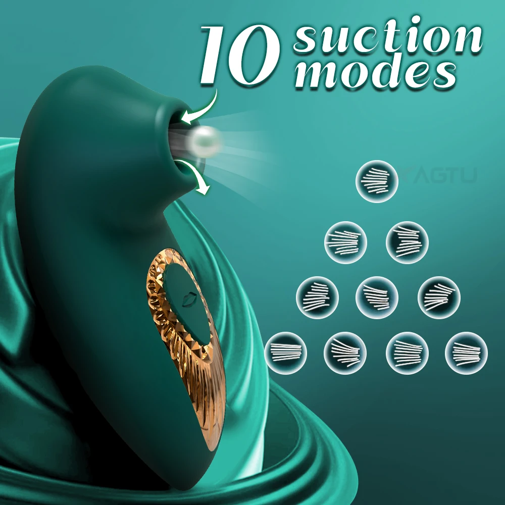 10 Mode Powerful Clit Sucker Vibrator for Women Sucking Clitoris Vacuum Stimulator Nipple Vibrating Female Sex Toy for Adult 18 - Image 5