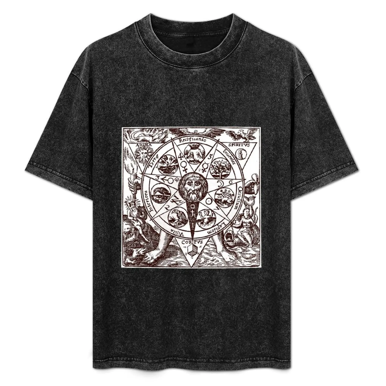 Azoth of the Philosophers T-Shirt aesthetic clothes plus sizes mens graphic t-shirts funny