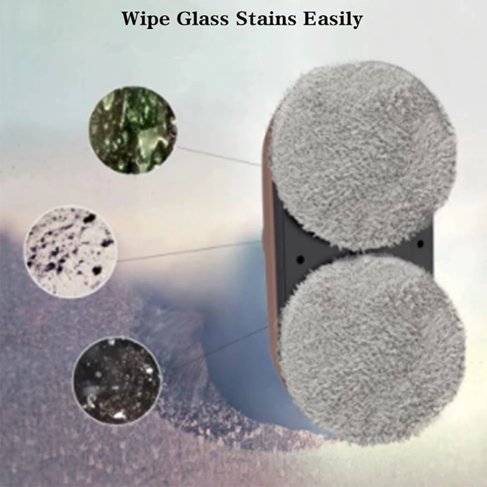 

Mop Pads For HUTT DDC5 DDC55 Electric Window Vacuum Cleaner, Washable Mop Cloth Rags Window Glass Cleaning Clothes Kits