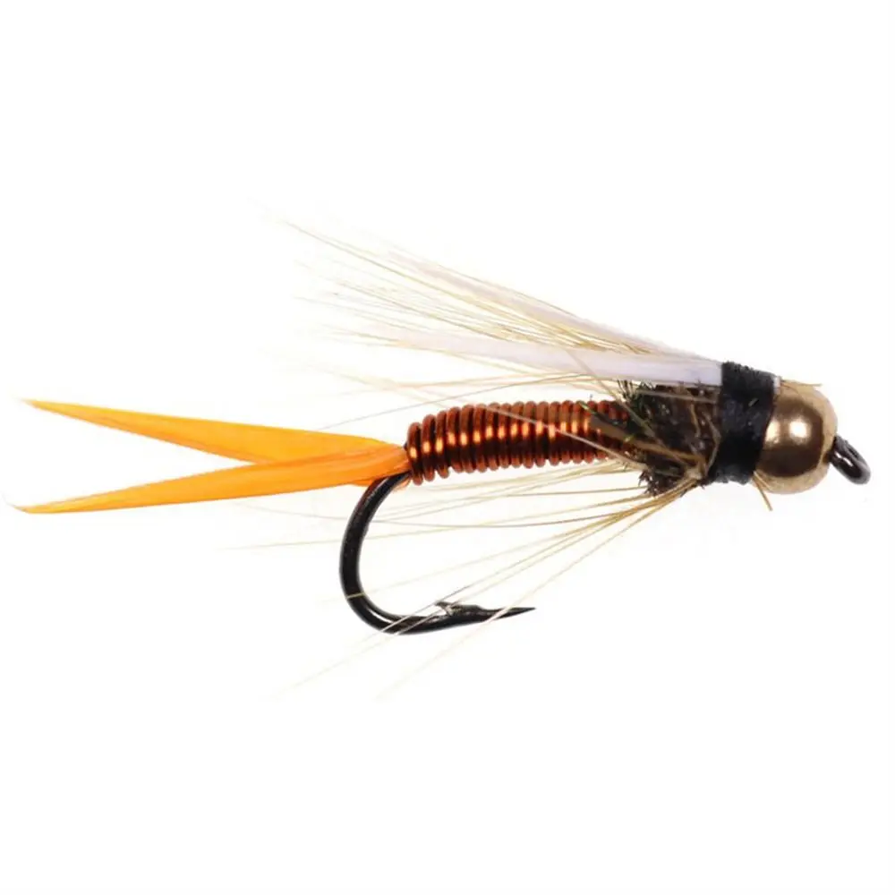 Angelzubehör: Kupferdraht zum Fliegenbinden, 26 Yards, Flash-Draht, Fliegenbindfaden, klein, 0,2 mm, Nymphenfaden für Forellen – Detail 4