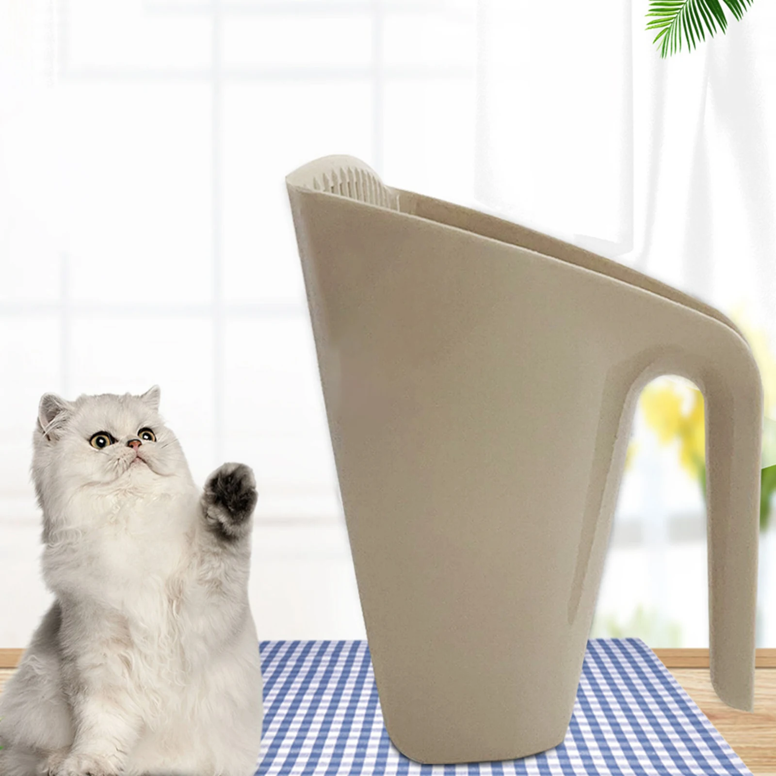 Cat Litter Scoop Portable Pet Toilet Durable Handle Pet Poop Shovel Pet Cleaning Tool for Pets Supplies Rabbit Kitty