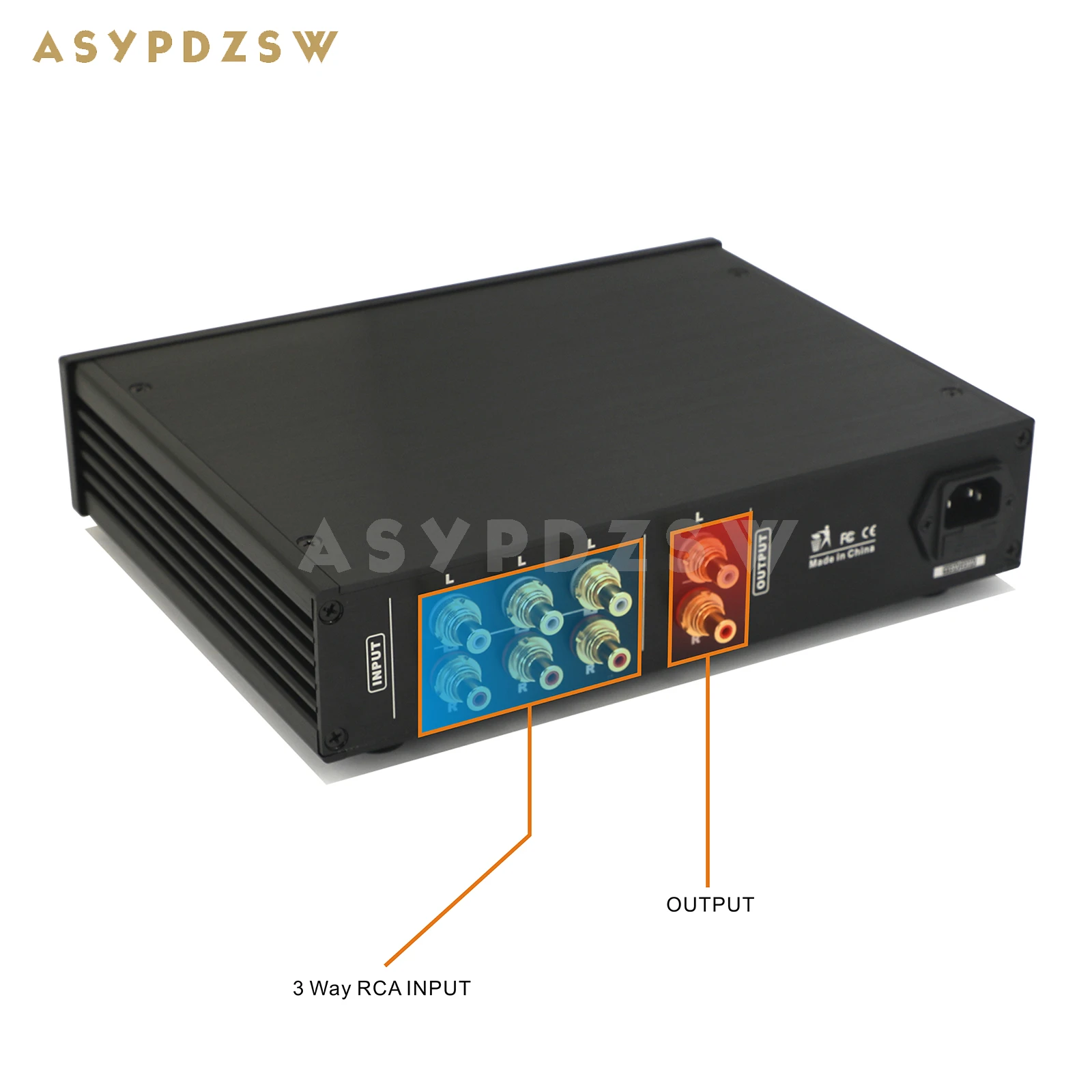 Preamplificatore HIFI C3850-S single-ended in classe A con ingresso RCA a 3 vie Riferimento Accuphase C-3850