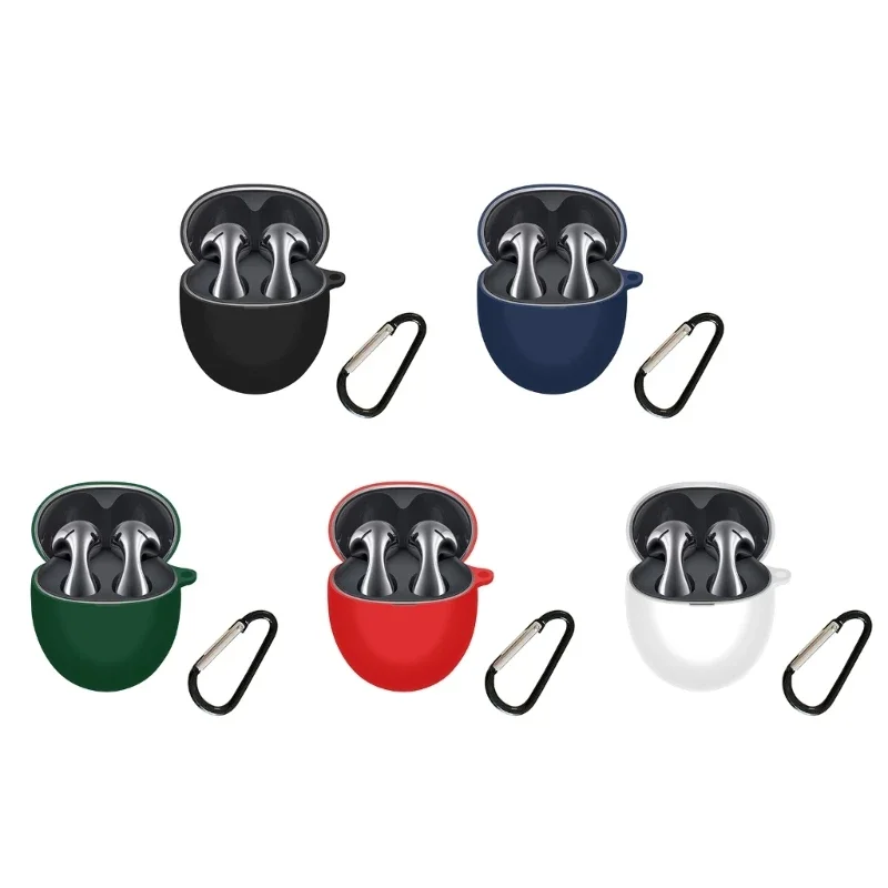 Compatible For Huawei FreeBuds 5 Earphone Cover-Shell Shockproof Anti-scratch Protective Sleeve Washable Housing Dustproof Case