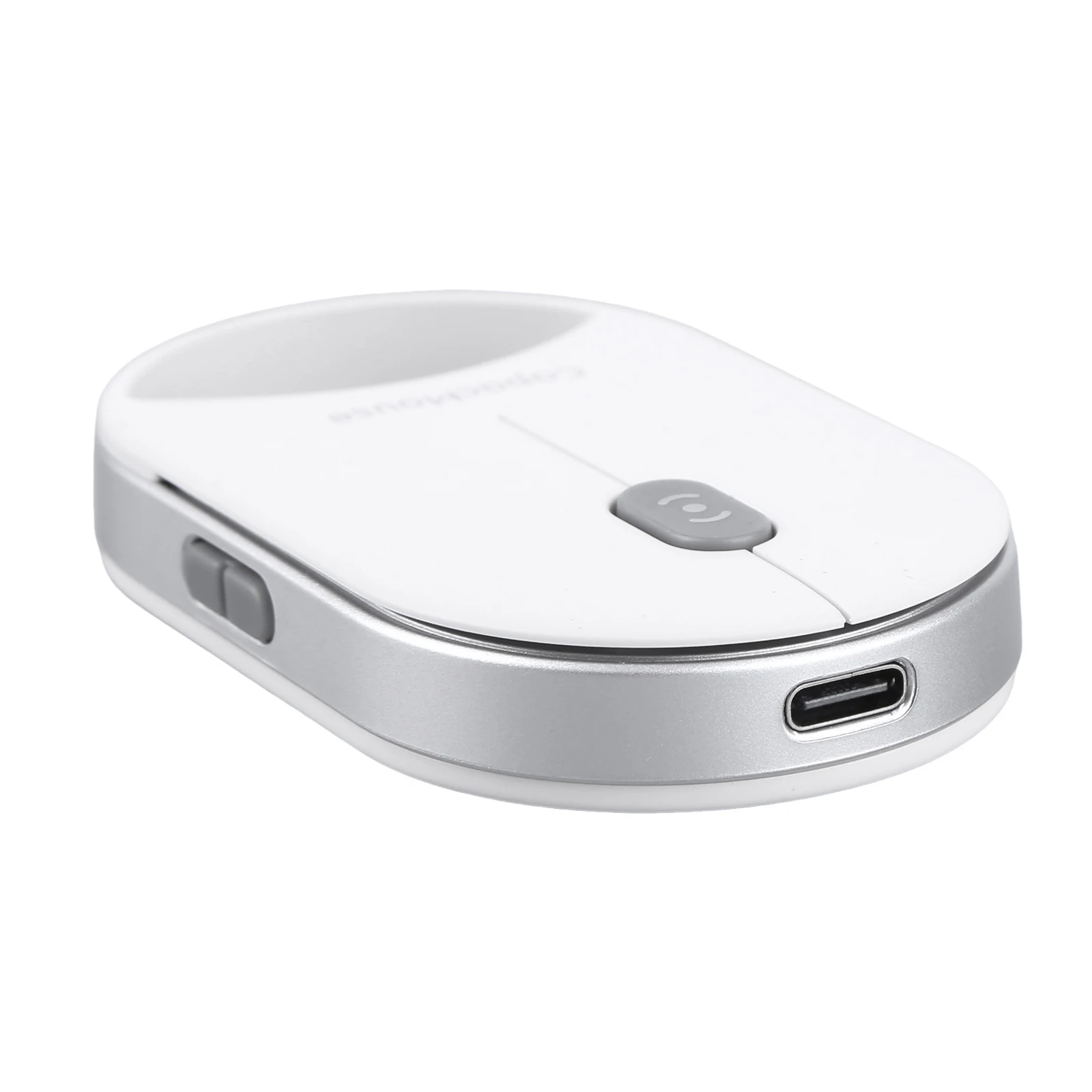 Mouse per computer wireless ultra sottile con ricevitore USB Mini mouse capacitivo Mouse per computer 4 DPI regolabili per computer portatile