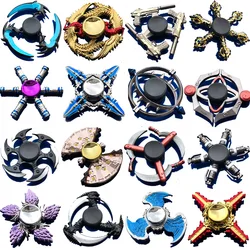 Creativity Hand Spinner Gun Zinc Alloy Metal Fidget King of Glory Arena of Valor Series Kids Stress Relief Funny Toys