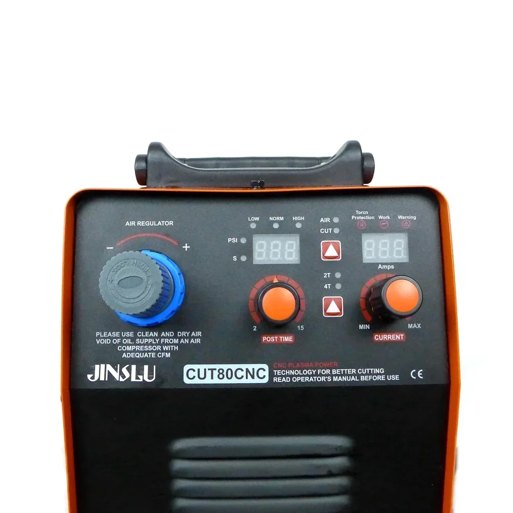 

2025 220 В 80 А CUT80 Плазменный резак НеВЧ машина для непрерывной пилотной дуговой резки ЖК-дисплей и мощное оборудование для резки металла