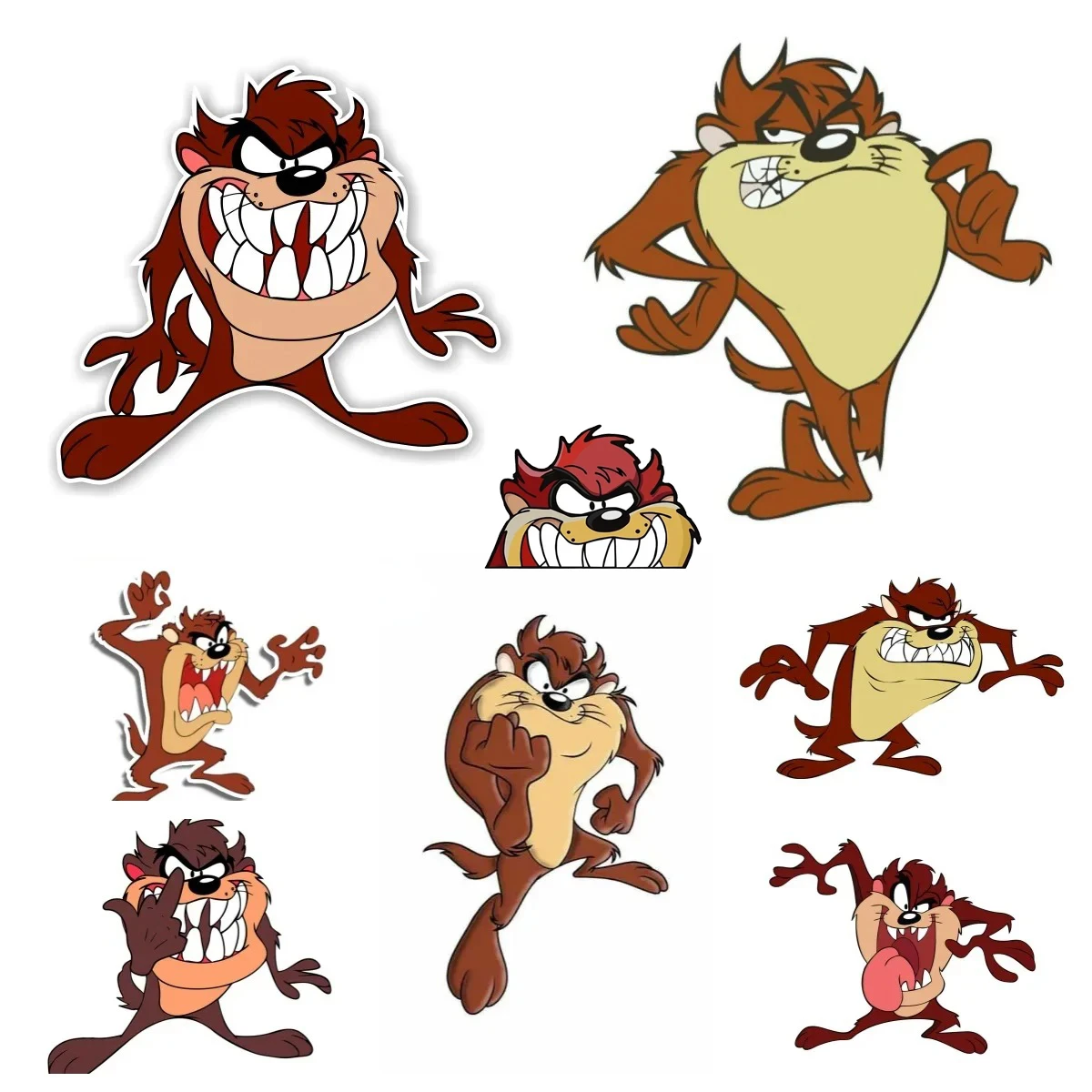 

Vinyl Funny Tasmanian Devil Car Sticker PVC Racing Decor for Cars Trucks SUV Windows Motorcycle Laptop Notebook Scratch Cover