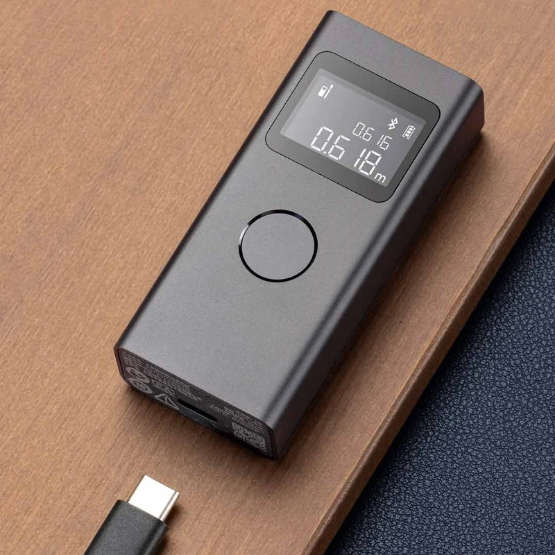 Imagem -05 - Xiaomi-mijia Rangefinder Laser Inteligente Medidor de Distância em Tempo Real Display Lcd Range Finder Fita Métrica Trabalhar com mi Home Novo