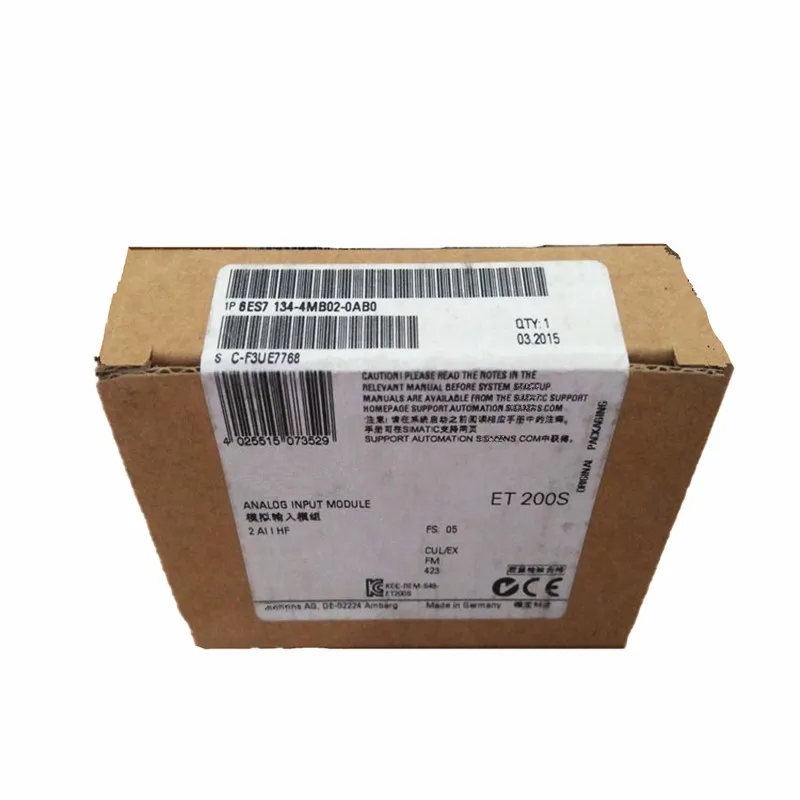 

New Original 6ES7 134-4MB02-0AB0 6ES7134-4MB02-0AB0 6ES7 135-4MB02-0AB0 One Year Warranty Warehouse Spot Fast Delivery