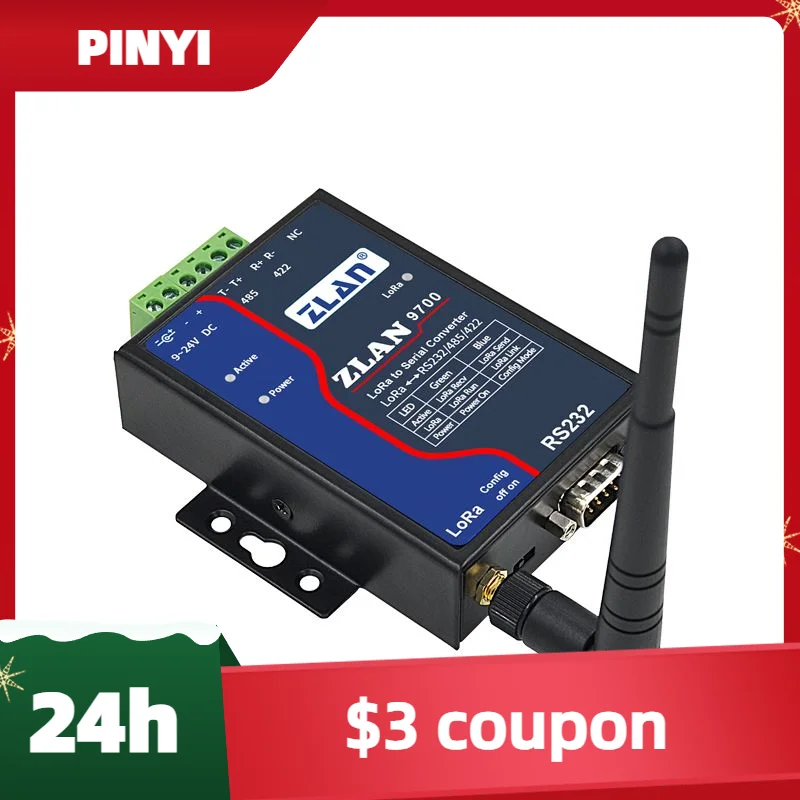 ZLAN9700 IoT Device Ethernet to LORA Gateway High-Speed Wireless Module Communication & Networking Product