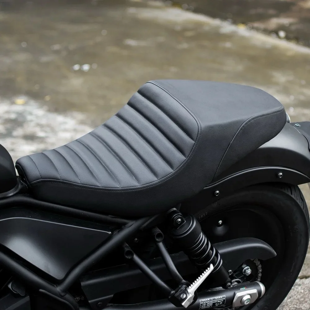 FOR Vintage Hump Cushion for CM300 Rebel 300 Motorcycle Long-Distance Riding Comfort Seat Classic Style Seat Cover Accessory