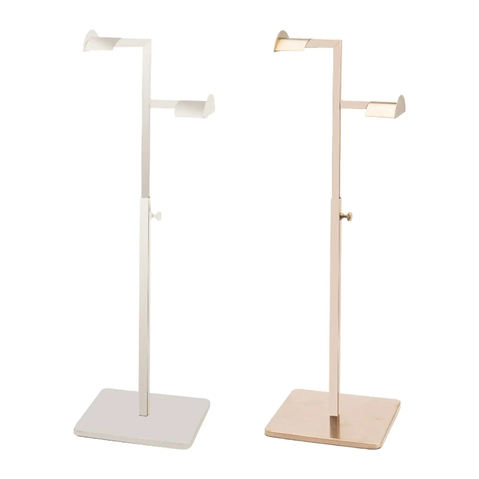

Handbag Display Stand Bag Display Rack Holder Multifunctional Double Hook Organizer for Shopping Mall Tabletop Boutique Store