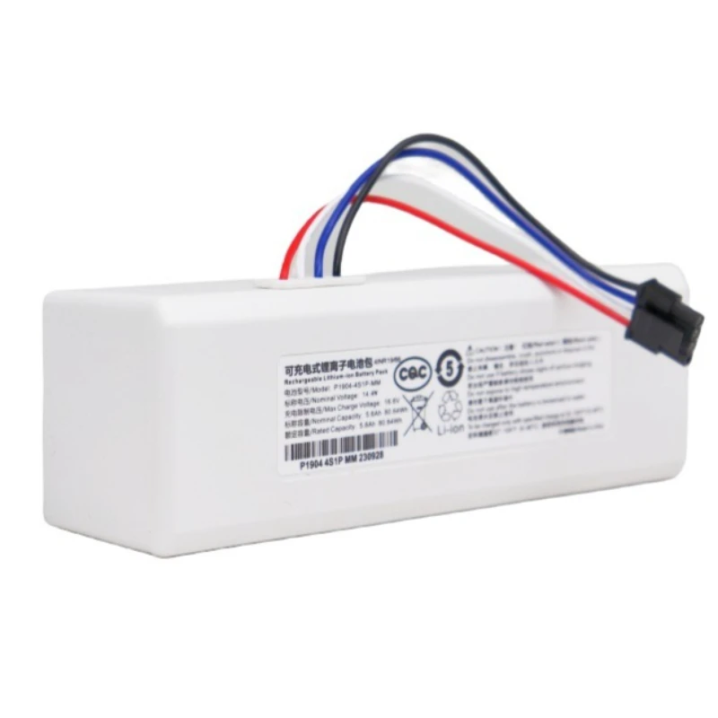 New P1904-4S2P-MM 14.4V 2600/3200/5200/6500mAh Rechargeable Battery for Xiaomi 1C STYTJ01ZHM High Quality Vacuum Cleaner Battery