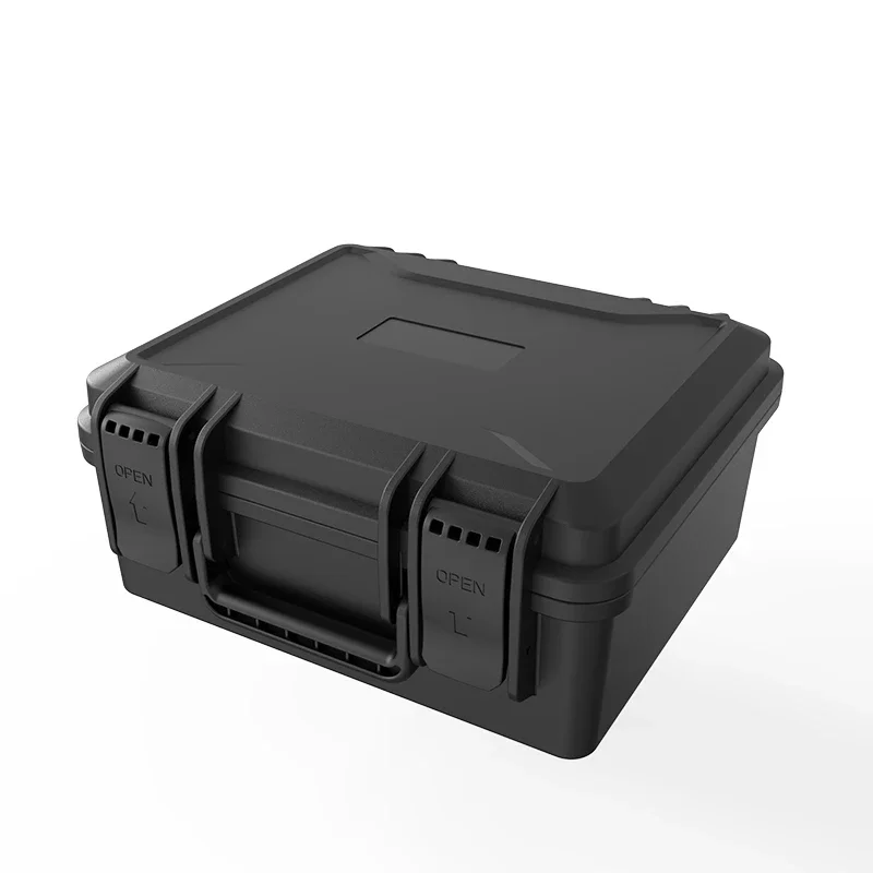 Portable Safety Case Tool Box Resistant Hardware Equipment Suitcase Camera Case with Foam - Durable Storage Solution