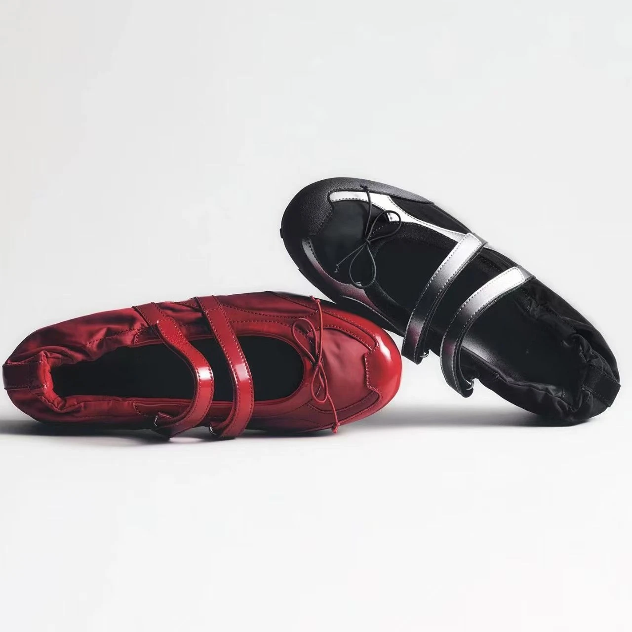 

Spring 26 Xianyun Ballet Shoes Thin-soled Lightweight Lace-Up Sports and Leisure Shoes
