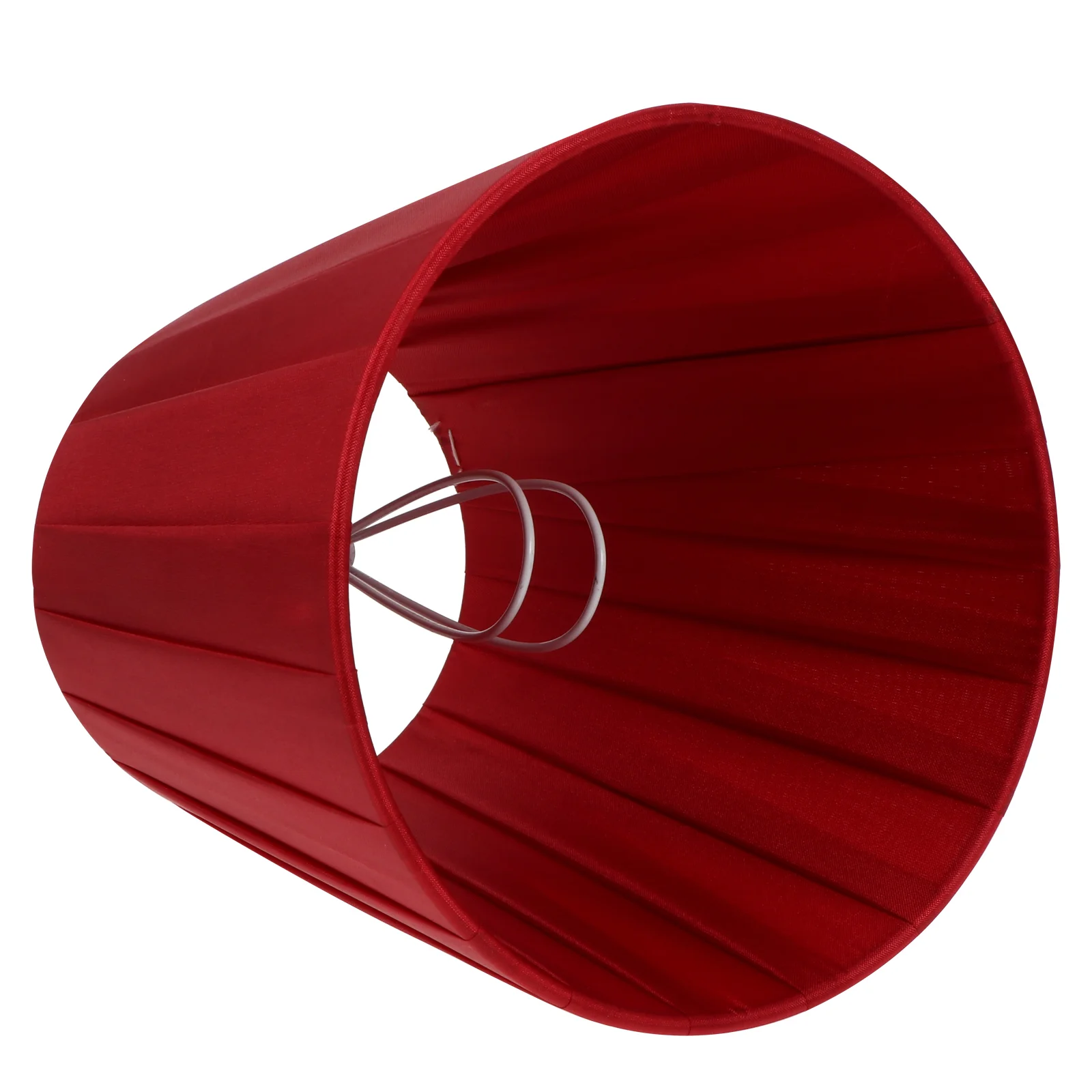 Morsetto decorativo Paralume Camera da letto Lampadina Clip Elegante copertura durevole Beige decorativo