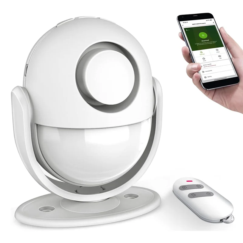 HFES Wifi Smart Motion Sensor Alarms System Motion Detector Outdoor Weatherproof Wireless Infrared Security Motion Detector