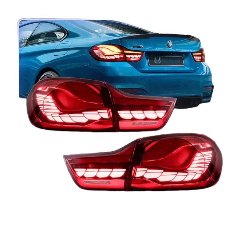 

GTS style for BMW 4 Series tail light F32 F33 F36 F82 F83 M4 Facelift rear light LED sequential turn signal 2014-2020