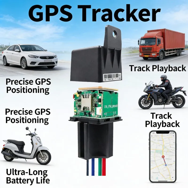 

2G MV930 car locator remote fuel cut-off relay multifunctional car GPS tracker