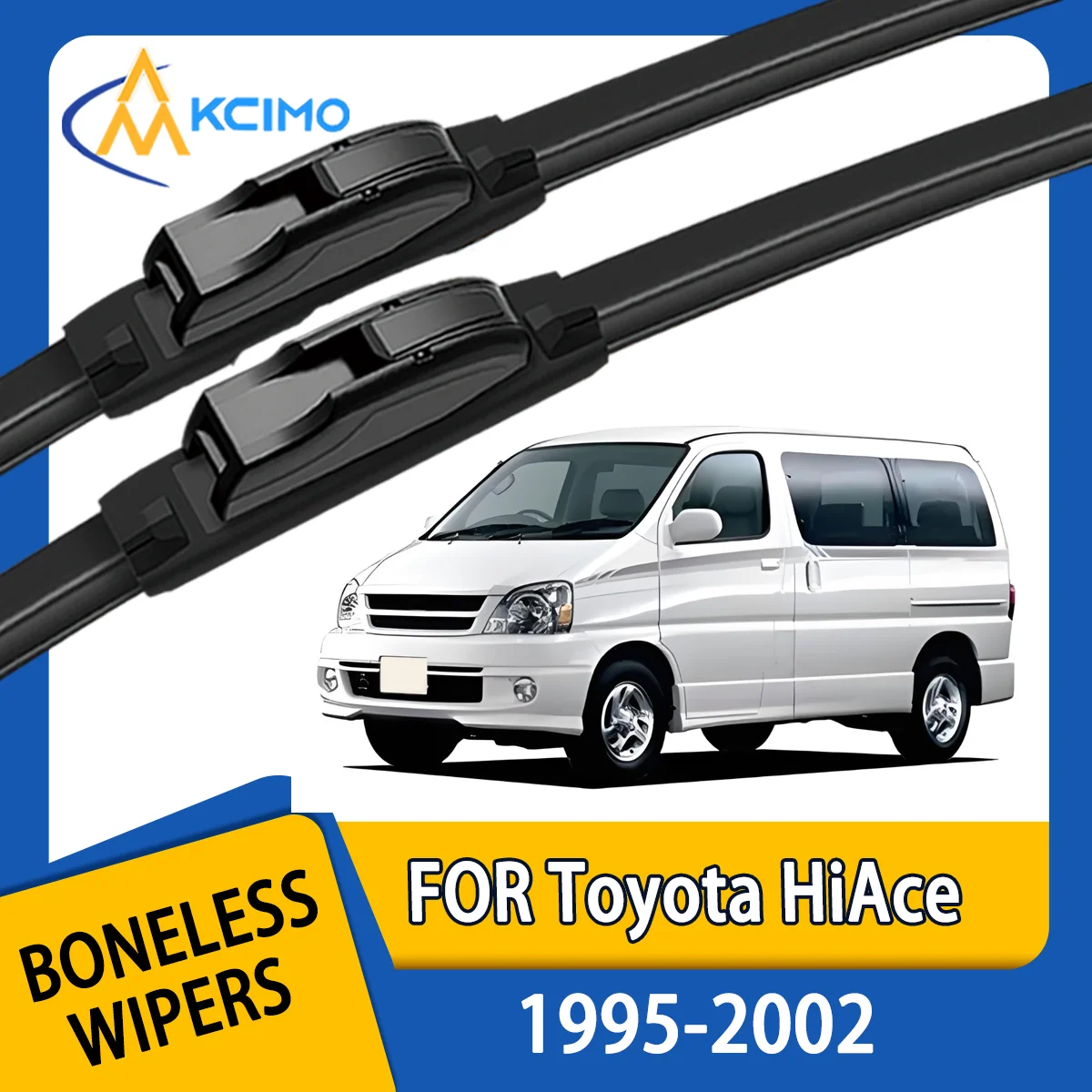 

2PCS New Wiper Blades Suitable for Toyota HiAce XH10/XH20 1995-2002 Toyota Granvia Toyota Regius Toyota HiClass Jinbei Granse