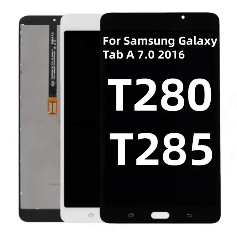 

T280 T285 LCD For Samsung Galaxy Tab A 7.0 2016 SM-T280 SM-T285 Screen Touch Display Digitizer Assembly Replacement 7"