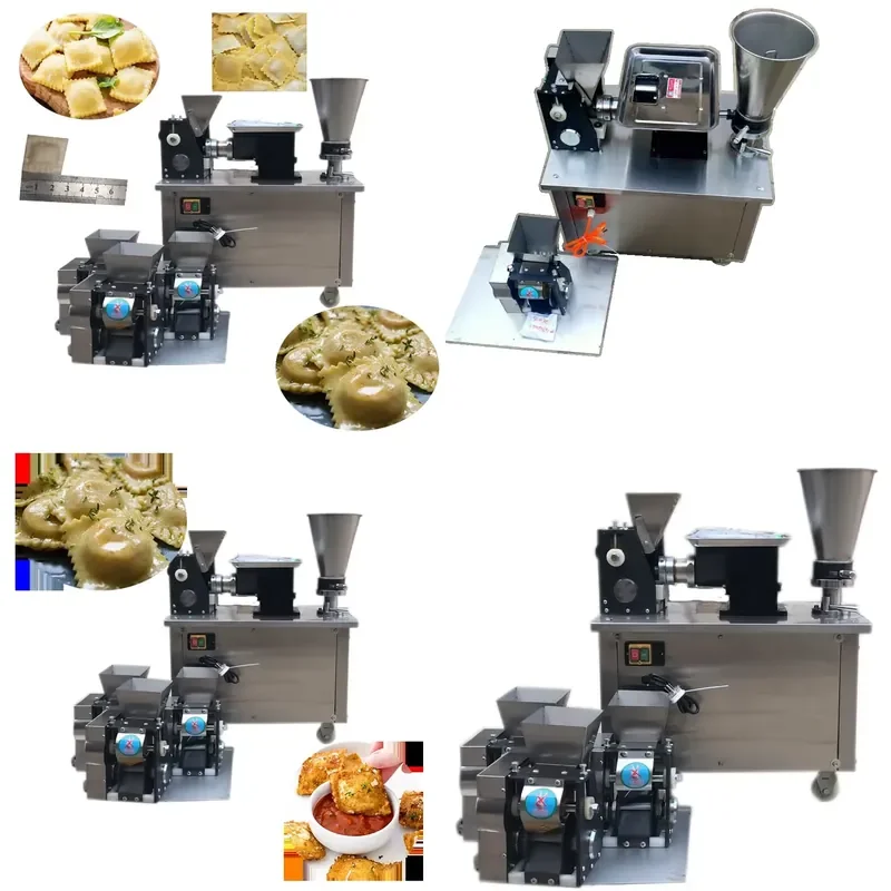 Tema Maquina Fazer Pierogi Meat Dumpling Making Machine Samosa Making Machine