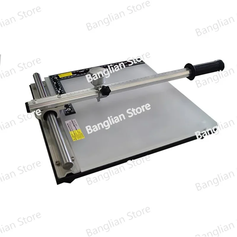 Laboratory Use Glass Cutter Manual Glass Based Silica Gel Board Cutting Machine 28x33CM