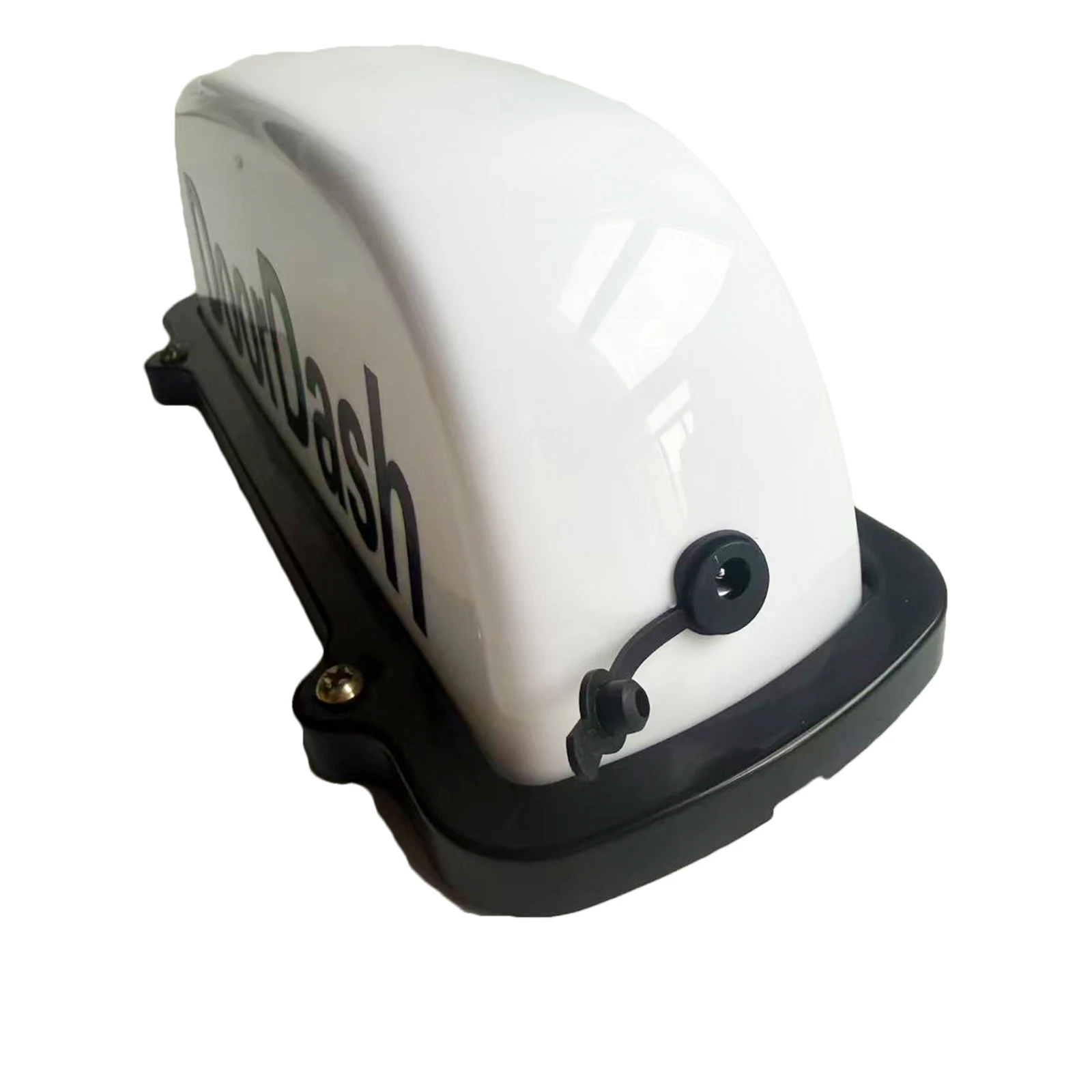 Car Warterproof White LED Roof Doordash Sign Light With 3M USB Power Line And Magnet Base