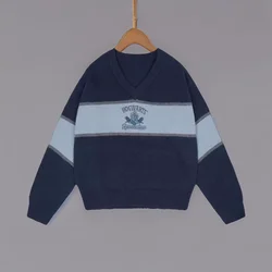 New Ravenclaw Fall Winter Hermione Striped Knit Harryy Potter Slytherin Sweater Women's Sweet Versatile Gryffindor Women's Gifts