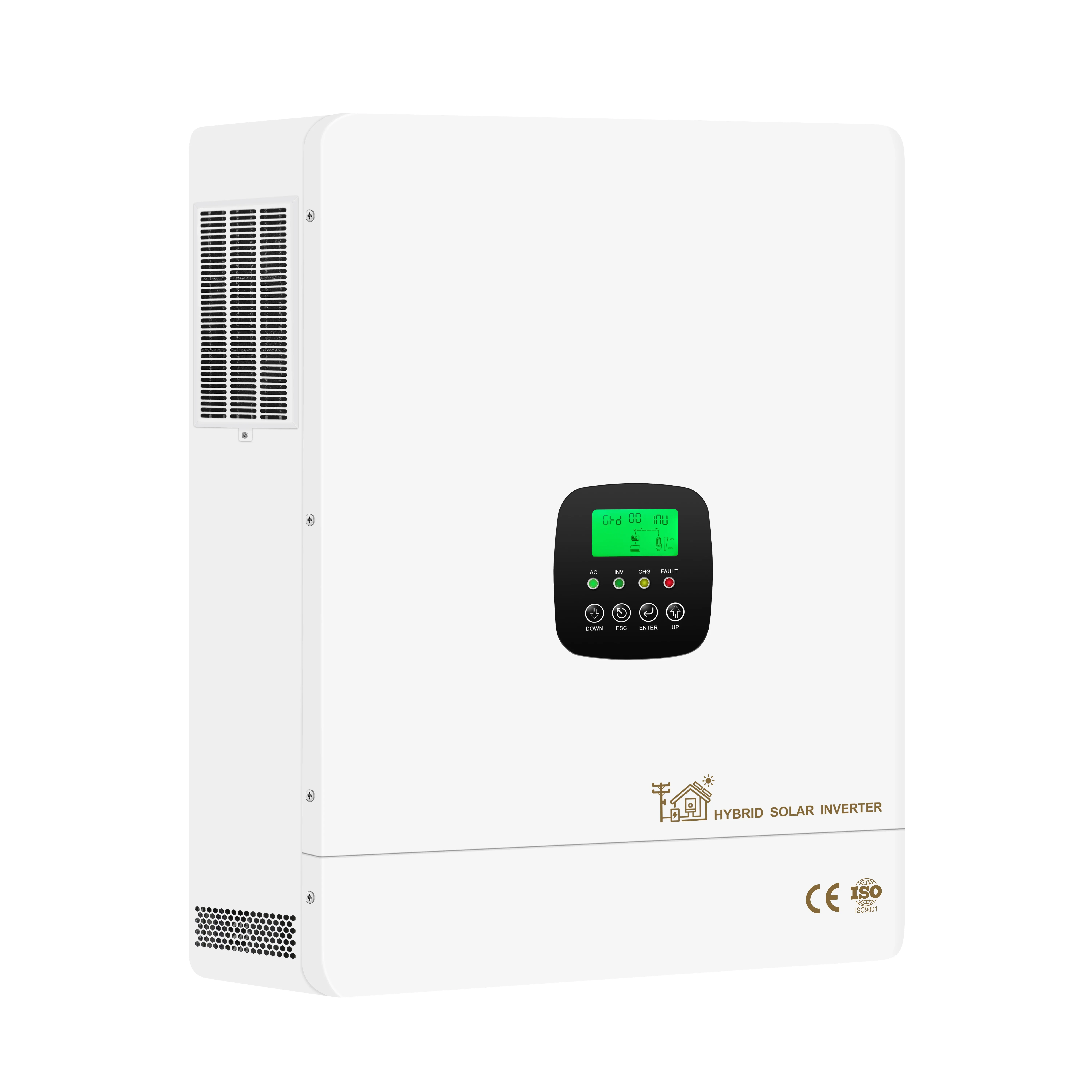 Factory Price Solar Inverters12.3kw 24v 48v Pure Sine Wave Off Grid Hybrid Solar Inverter Solar Power With Mppt