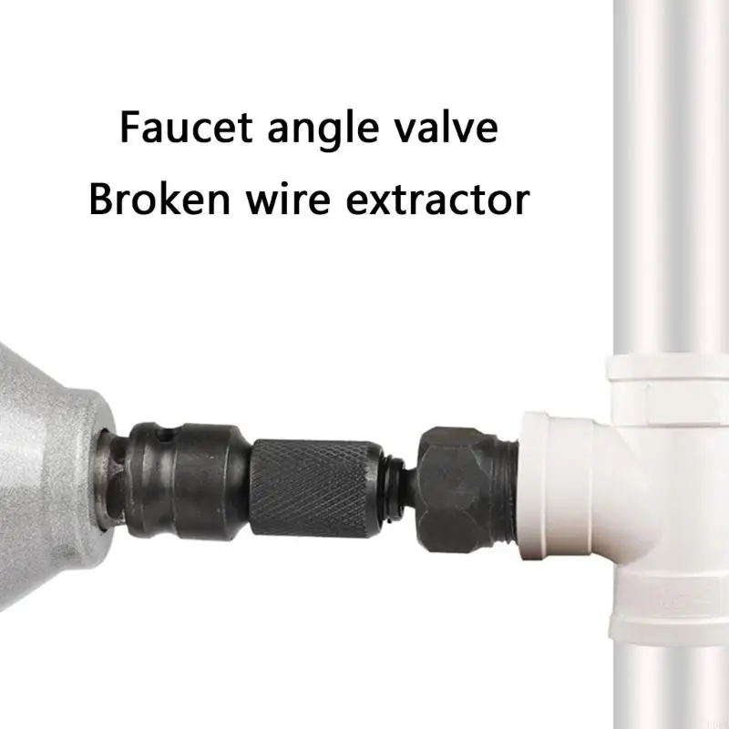 

1set/5pcs Strength Steel Broken Screw Extractor Universally Tool For Drill Compatible Fastener Screw Removers 1/2inch 3/4in