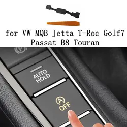 Sistema de arranque y parada automática del motor, dispositivo de apagado, Sensor de Control, enchufe, cancelación de parada para VW MQB Jetta T-Roc Golf 7 MK7 Passat B8 Touran