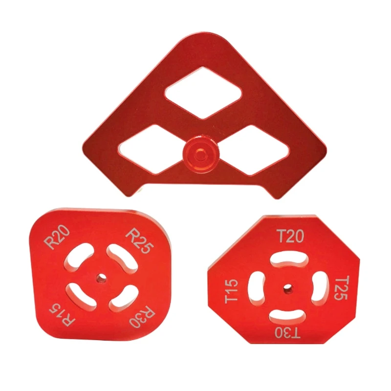 

R20 R30 2 PCS Полукругальный угловой угол Quick Radius Углы при джиг-режущий алюминиевый сплав