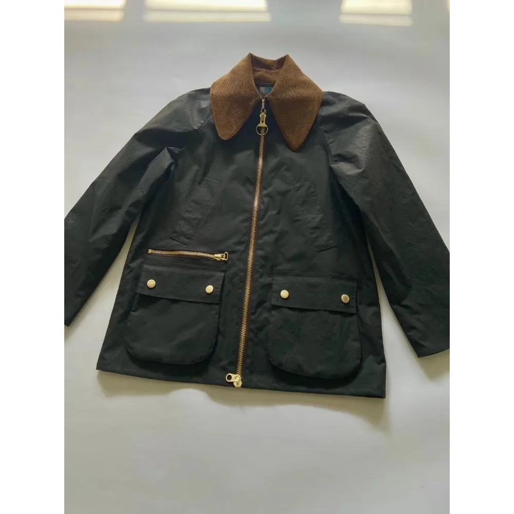 Classic British Vintage Oil Wax Jacket